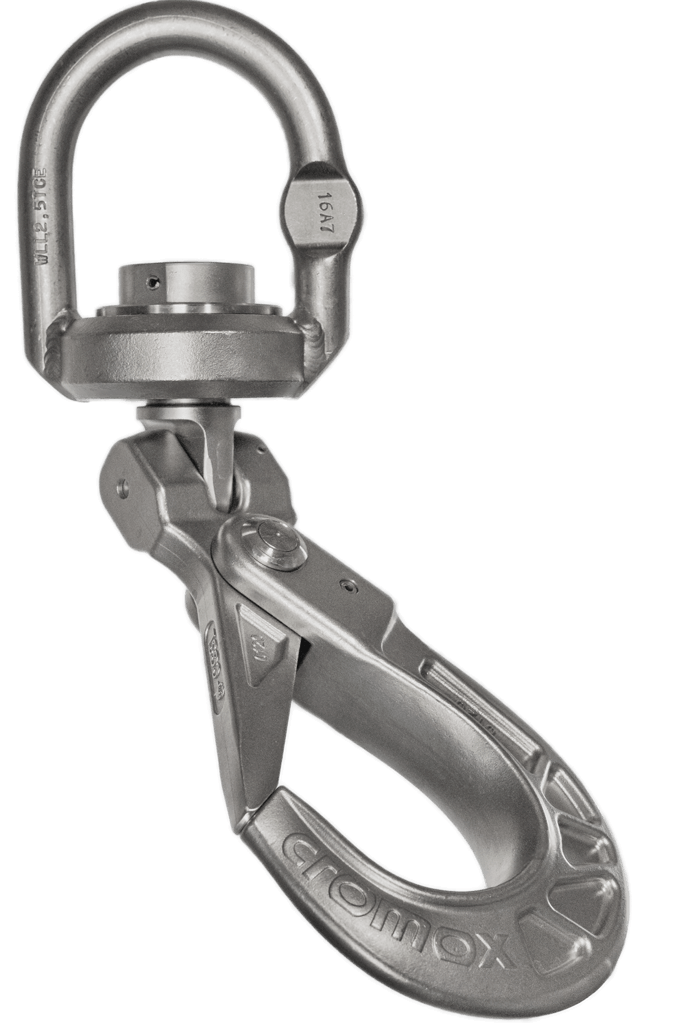 Rotoconnect connecting link from cromox®, made of stainless and corrosion-resistant steel (rotating)